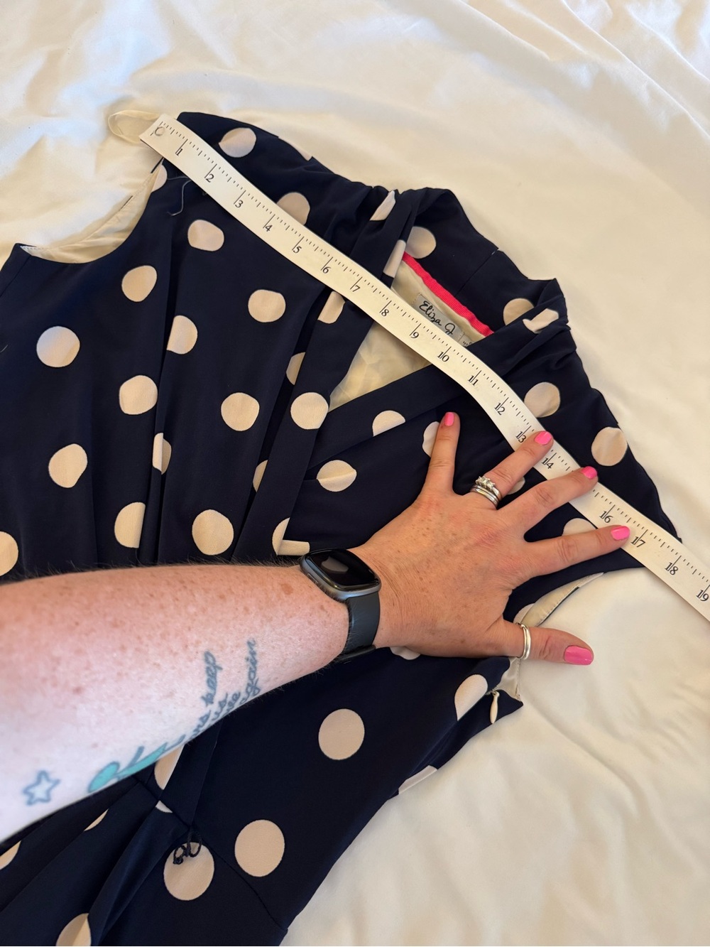 Eliza J polka dot dress - Picture 8 of 11